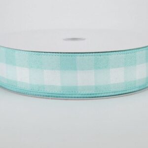 Alternative view of Liston color Azul/Blanco a cuadros de 1.5" de ancho - Member's Mark