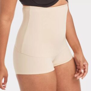 Alternative view of Short de licra moldeadora de cintura alta para mujer Talla L, Nude - Maidenform