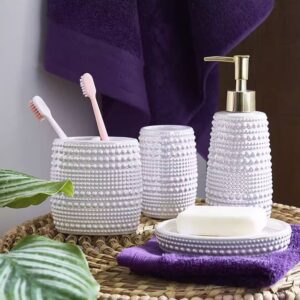 Alternative view of Jabonera iridiscente blanca - dolomita