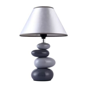 Lámpara de mesa de piedra cerámica - Simple Designs