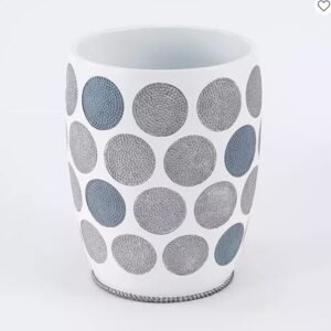 Cesta de basura de resina, Dotted Circle - Avanti