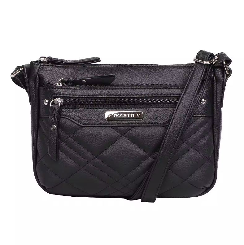 Bolso de hombro para mujer, cafe oscuro - Rosetti
