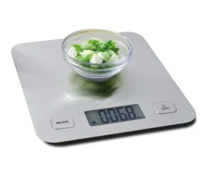 Báscula de cocina digital de acero inoxidable - Mainstays