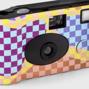 Alternative view of Cámara de un solo uso estilo tablero de ajedrez marca heyday