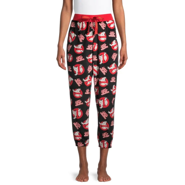 Pijama para dama con estampado de cazafantasmas  talla L/G (12-14) marca Ghostbusters