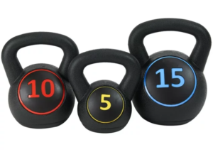 Juego de 3 pesas rusas para ejercicio de 5 lb, 10 lb y 15 lb - BalanceFrom
