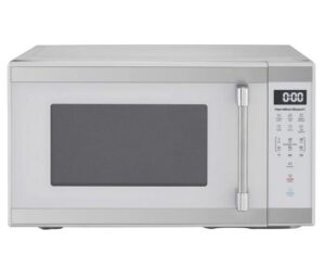 Microondas de 1,1 ft cúbicos 1000 Vatios color blanco - Hamilton Beach