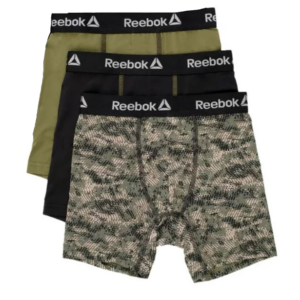 Paquete de 3 boxers para niño talla L 12/14 - Reebok