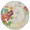 Juego de 6 platos llanos de 10.6", Blooming Bouquet - The Pioneer Woman