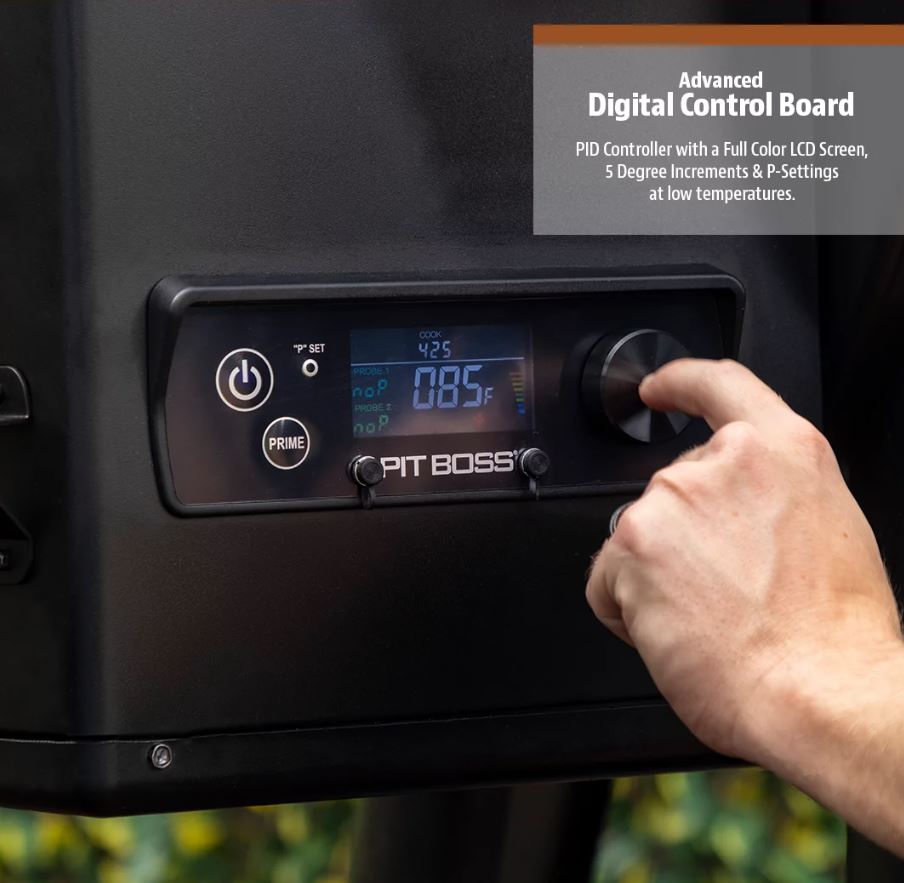 Parrilla y Ahumador de pellets de leña – Pit Boss Savannah 1500 Sq