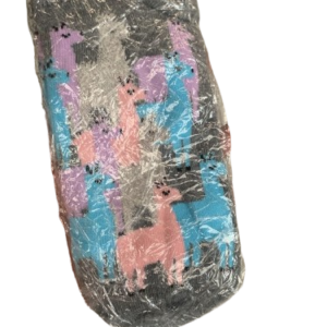 Par de calcetines con estampado de llama para mujer talla 4-10 marca Xhilaration