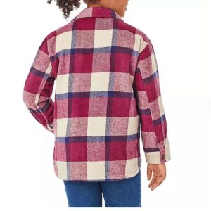 Alternative view of Chaqueta a cuadros para niñas Talla M (7/8), Rosa - Member's Mark