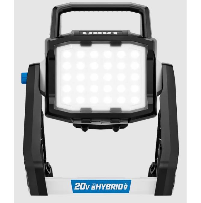 Luz de sitio LED híbrida de 20 voltios y 1800 lúmenes - HART