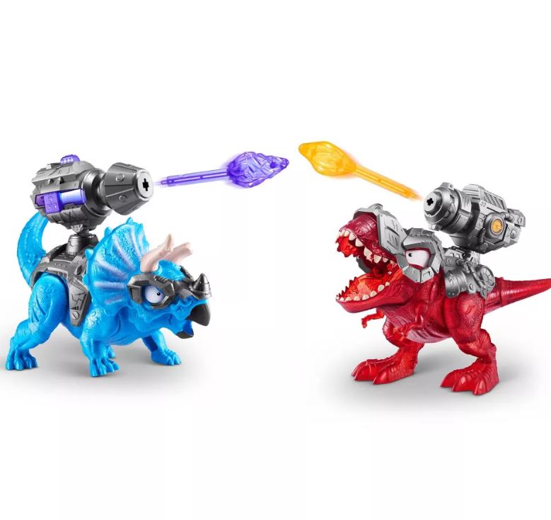 Juguete de minifiguras sorpresa de ZURU Smashers Dino Island T-Rex - Imagen 2