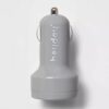 Cargador de carro USB de 2 puertos - Marca Heyday