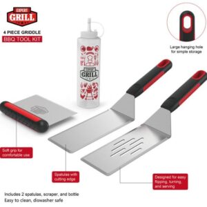 Alternative view of Juego de herramientas para plancha de barbacoa, 4 piezas- Expert Grill