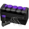 Juego de 10 Tubos calientes compactos de cerámica de 1,25" para rizar cabello - Remington
