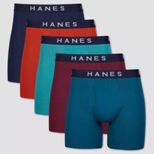 Paquete de 5 Boxer para hombre Talla L - Hanes
