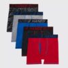 Paquete de 5 calzones boxer para niño Talla S/6-7 - Hanes