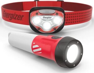 Kit de 2 linternas faro LED y linterna de mano LED - Marca Energizer