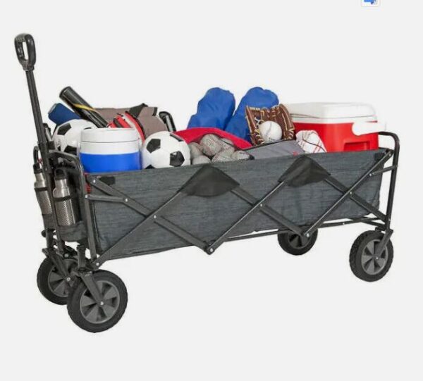 Carrito plegable de camping, Gris -  Mac Sports