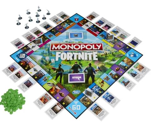 Juego de mesa Monopoly edición Fortnite – Hasbro – Segunda que Barato