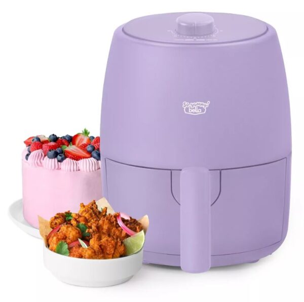 Freidora de aire de 2.0 qt, Lila Lavanda - So Yummy bella