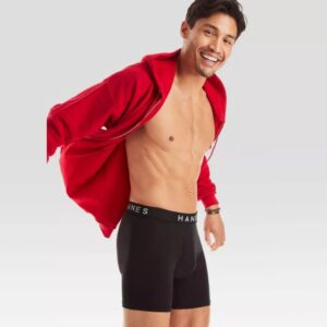 Alternative view of Paquete de 5 Boxer para hombre Talla L - Hanes