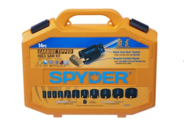Juego de sacabocados Spyder