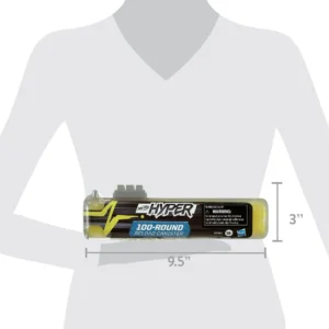 Alternative view of Bote de recarga de 100 bolas marca NERF Hyper