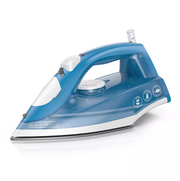 Plancha de vapor, azul - BLACK+DECKER