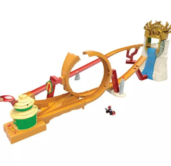 Pista de Hot Wheels The Super Mario Bros. Movie Jungle Kingdom