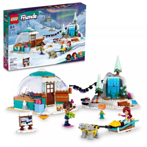 Set de legos de Friends: Igloo Holiday Adventure - Marca LEGO