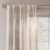 2 Paneles de cortina con filtrante de luz de 54"x84", Beige - Threshold™