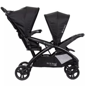 Alternative view of Carriola Doble, Negro - Baby Trend