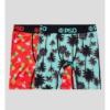 Paquete de 2 bóxer para niños Talla M de estampado tropical - PSD