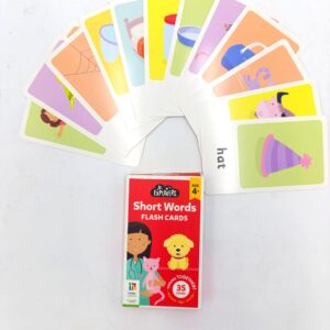 Alternative view of Memoria de palabras cortas Tarjetas Flash para niños (Ingles) – Jr. Explorers