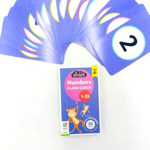Alternative view of Memoria de palabras de numeros Tarjetas Flash para niños (Ingles) – Jr. Explorers