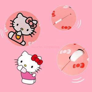 Alternative view of Mouse inalambrico de Hello Kitty, rosa con moñitos