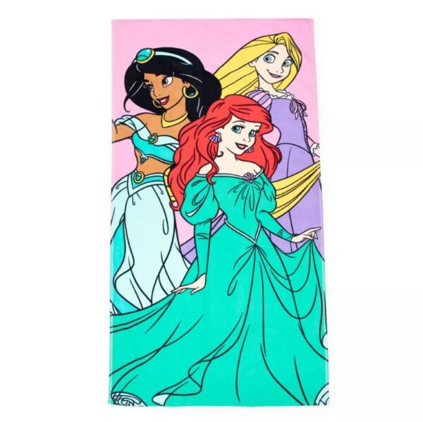 Toalla de playa para niñas de Princesas Disney
