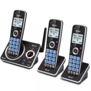 Alternative view of Teléfonos de casa inalámbrico de 3 auriculares - AT&T DLP7236