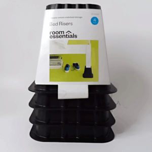 Paquete de 4 Soportes elevadores para cama marca Room Essentials