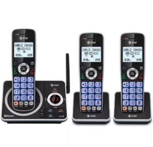 Teléfonos de casa inalámbrico de 3 auriculares - AT&T DLP7236