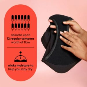 Alternative view of Ropa inteior de cintura alta para mujer, talla XL - Marca Thinx