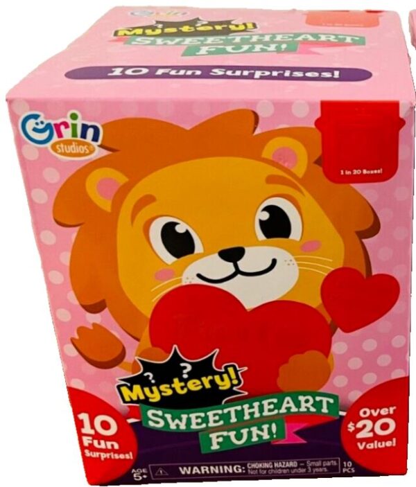 Caja sorpresa con juguetes marca Grin Studios Blind