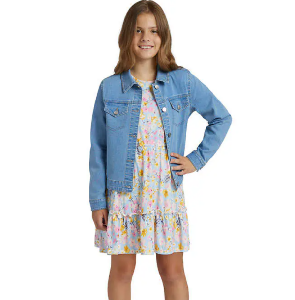 Conjunto de ropa para niñas juvenil Talla L 14/16, Mezclilla  - BCBG