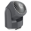 Ventilador oscilante personal de 9,75", gris claro - Vornado Flippi V10