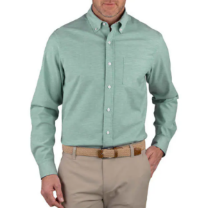 Camisa de manga larga para hombre Talla XL, Verde - Tailor Vintage