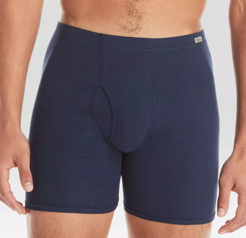 Paquete de 9 boxer para hombre Talla M, Azul - Hanes - Imagen 2