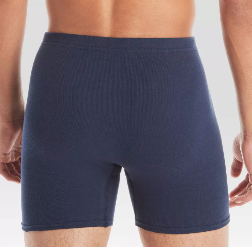 Paquete de 9 boxer para hombre Talla M, Azul - Hanes - Imagen 3